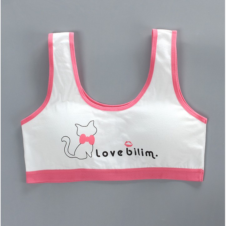 Bra / Áo Lá Học Sinh Mút Mỏng Love Billim Xuất Hàn ( AL : 039 ) Hàng Loại Đẹp.