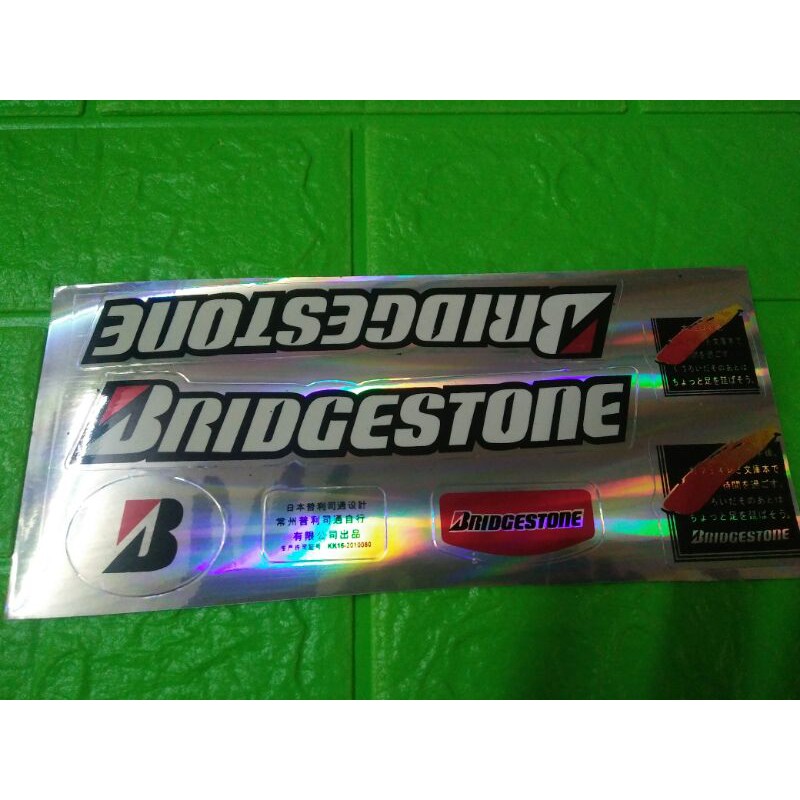 Bộ tem dán xe đạp Bridgestone