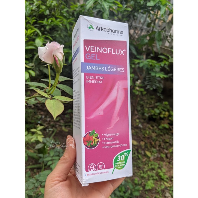 [Nội địa Pháp] Gel ngăn ngừa suy giãn tĩnh mạch V.einoflux 150ml