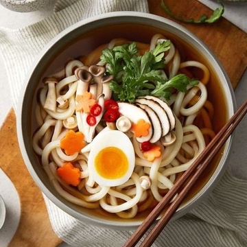 Mỳ Udon Katsuo Pulmuone gói 466g 2 phần ăn
