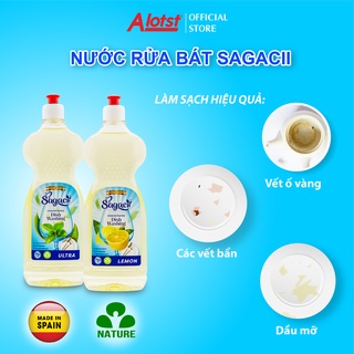 Nước rửa bát đậm đặc Sagacii 750ml