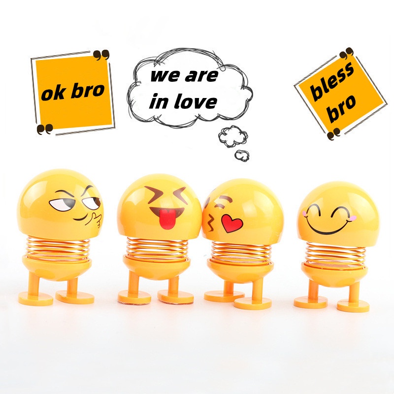 Búp Bê Đồ Chơi Lắc Đầu Hình Minions Vui Nhộn Sáng Tạo Cho Trẻ Em
