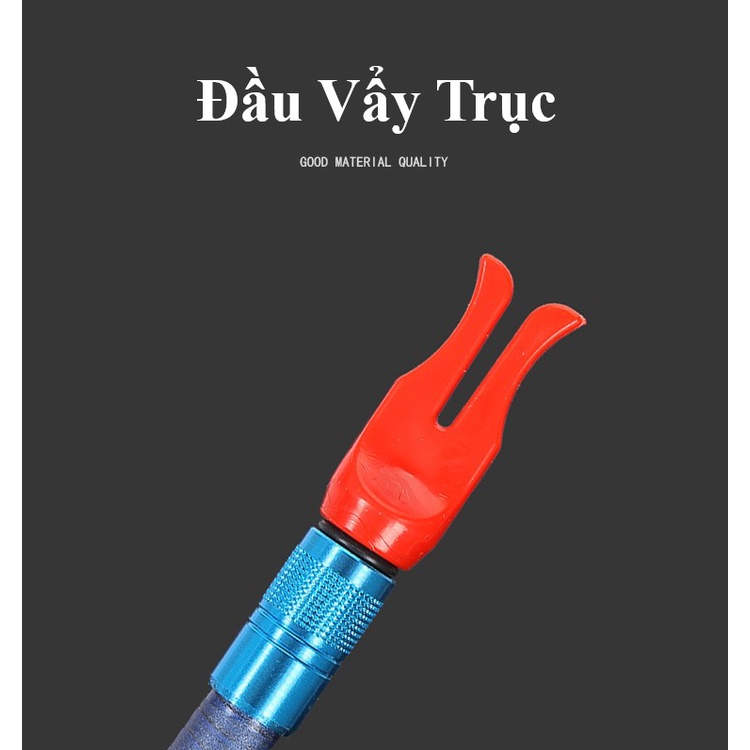 Đầu lắp gậy ra trục câu đài săn hàng cây gậy ra trục săn hàng trắm đen