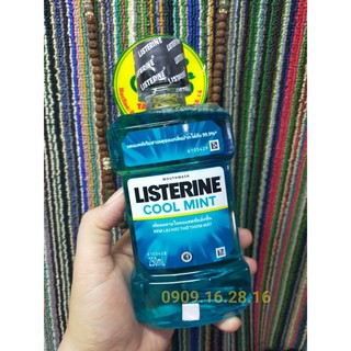 [ CHÍNH HÃNG ] Nước súc miệng Listerine 250ml - Thơm mát THÁI LAN 1 CHAI