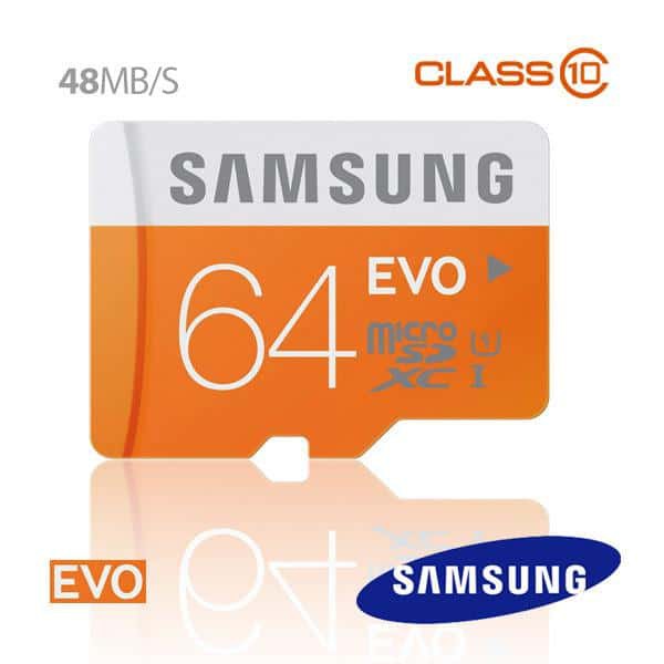 Thẻ nhớ Micro SD Samsung Evo plus 64GB (Kèm Adapter) | BigBuy360 - bigbuy360.vn