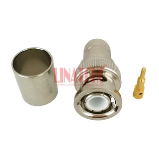 Đầu Nối Đồng 50-7 7d Bnc Male Rf Coaxial Connector Rg213 Q9 Male