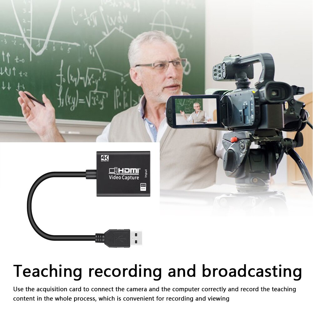 Thẻ ghi âm 4K USB 2.0 1080P HDMI chuyên dụng