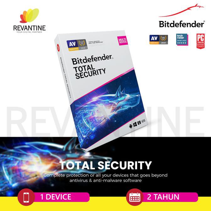 Thiết Bị An Ninh Bitdefender Total Security 1 Device 2 Years