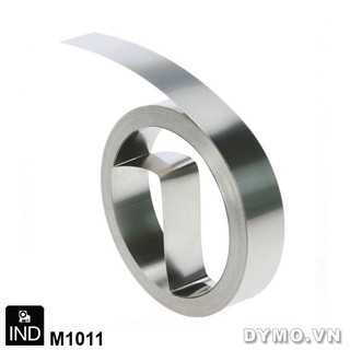 Cuộn nhãn dập nổi Dymo (IND) nhôm 12mm x 4.8m | Không dính