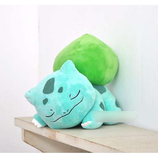 GẤU BÔNG POKEMON BULBASAUR ẾCH KỲ DIỆU NGỦ SAY ĐÁNG YÊU  HÀNG CHÍNH HÃNG MỚI 100% CAO CẤP ĐẸP TỪNG CM