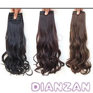 Đuôi tóc giả uốn xoăn thời trang cho nữ