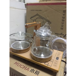 BỘ ĐUN NƯỚC ĐIỆN TỰ ĐỘNG PHA TRÀ THỦY TINH
