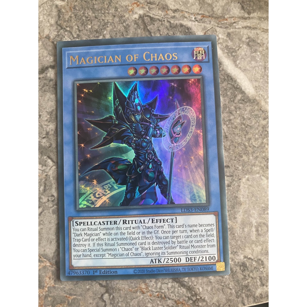 Thẻ Bài YugiOh! Mã LDS3-EN089 - Magician of Chaos - Ultra Rare