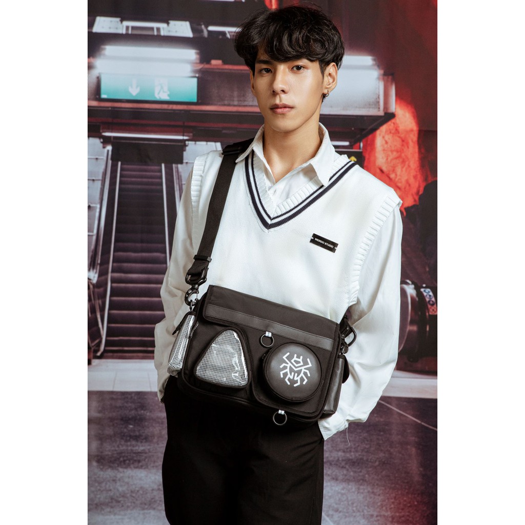 Túi Đeo Chéo Unisex Streetwear SCARAB - SOLID™ Messenger Bag Reflective | WebRaoVat - webraovat.net.vn