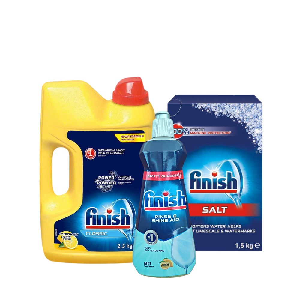 Combo Viên rửa bát Finish