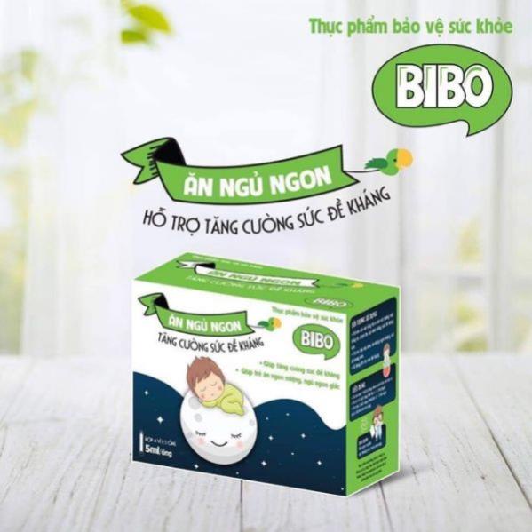 ĂN NGỦ NGON BIBO – Giúp tăng cường sức đề kháng ở trẻ em, cân bằng hệ vi sinh đường ruột, giúp trẻ ăn ngon (20 ống)