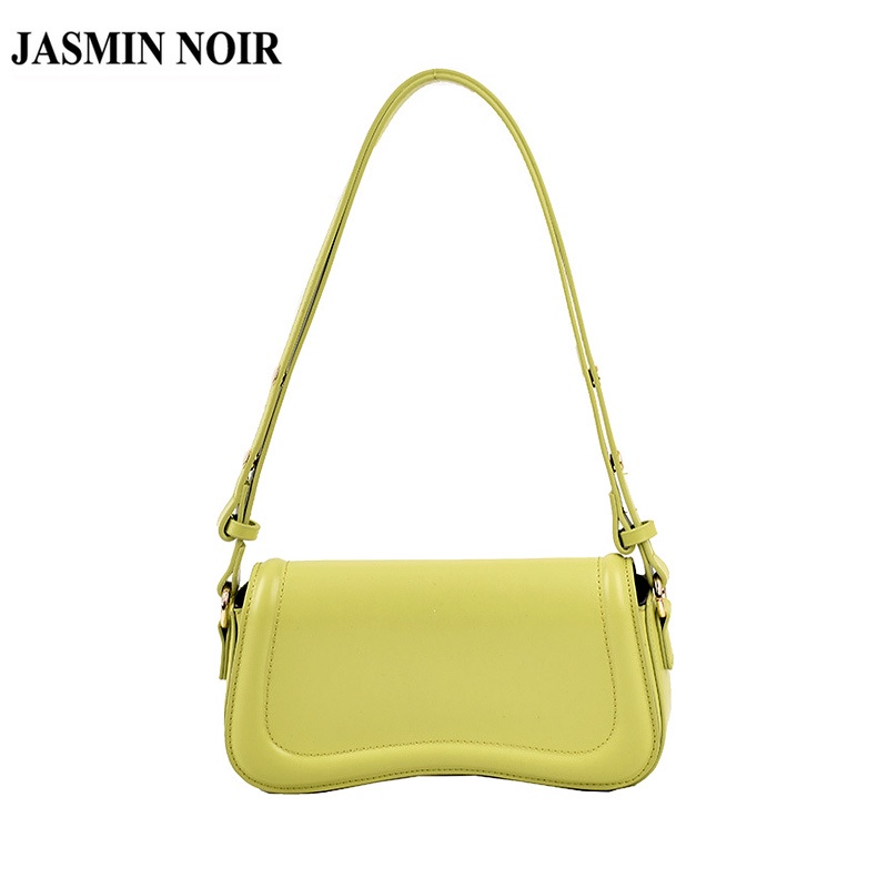 Túi JASMIN NOIR đeo vai da PU thời trang Hàn Quốc cho nữ