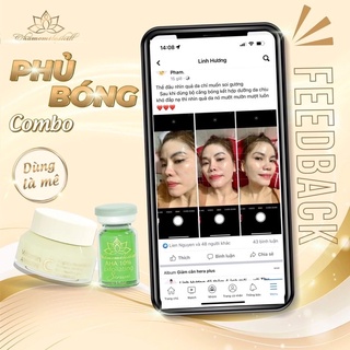 Bộ đôi căng bóng da chamomileskill hàng chuẩn