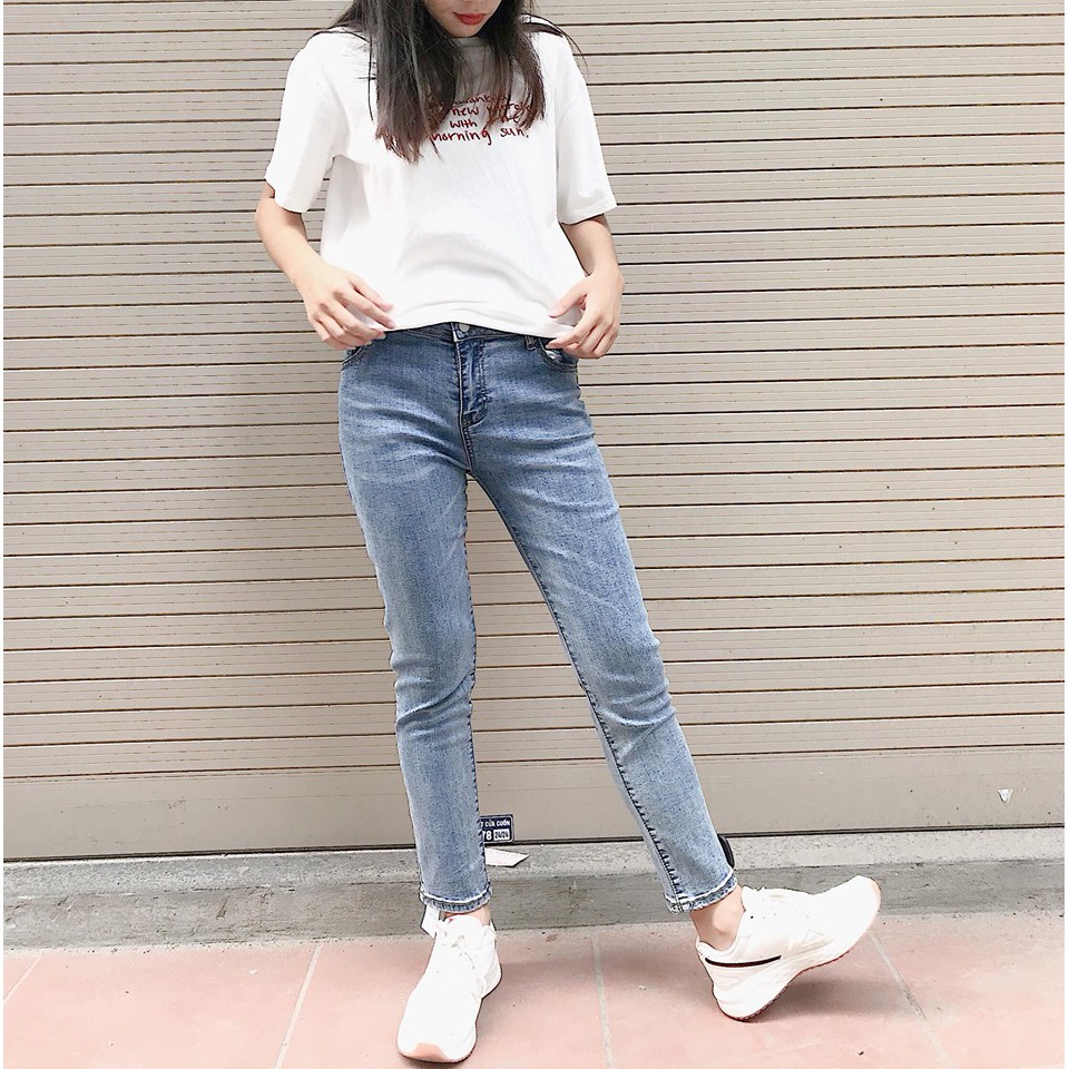 Quần Bò Trơn 8818-MoonHee