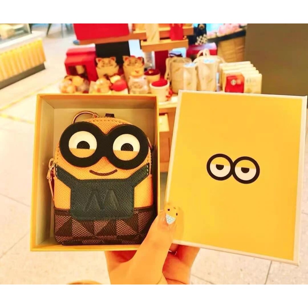 Túi xách nữ minion đeo chéo cute dễ thương hàng Quảng Châu full box