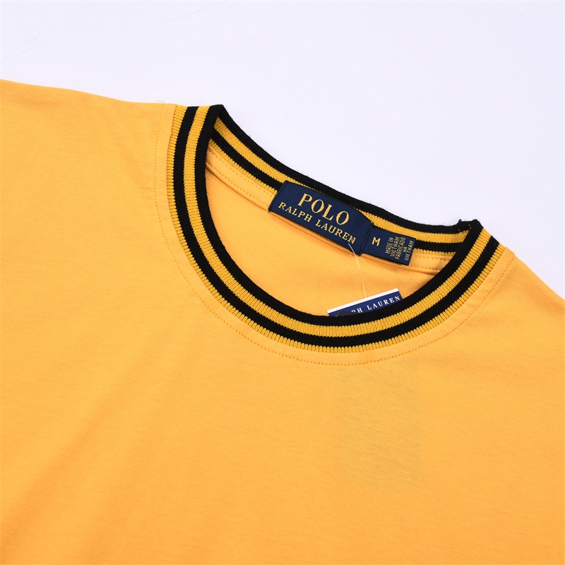 Áo polo Cotton Tay Ngắn Dáng Ôm In Hình Ralph Lauren Thời Trang Cho Nam