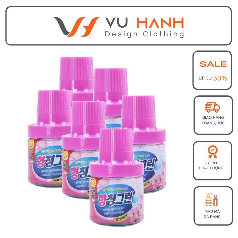 COMBO 2 Lọ Thả Bồn Cầu Hàn Quốc Diệt Sạch Vi Khuẩn | Shop Vũ Hạnh