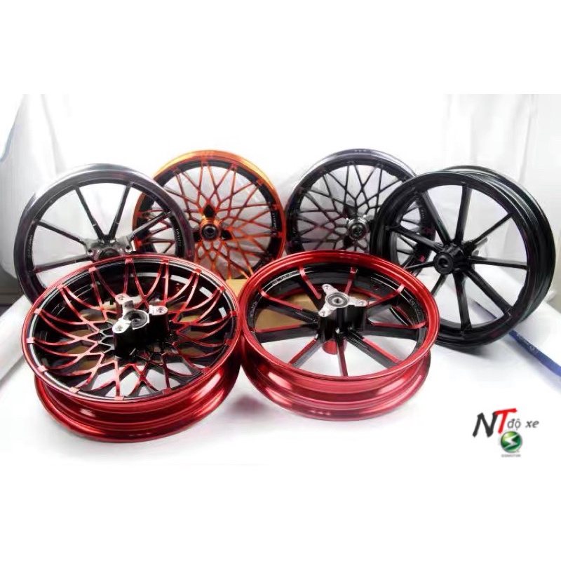 Vành nhôm cnc cho xe điện  vành 10-12