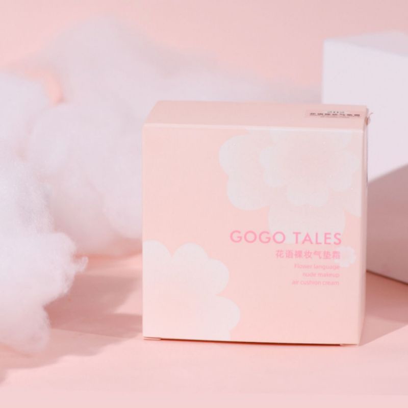 GOGO TALES - Phấn nước Gogo Tales Flower Language Nude Makeup Air Cushion Cream (kèm refill)