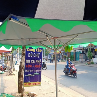 HỎA TỐC HCM_Dù Chợ 3m KHÔNG BAO GỒM ĐẾ