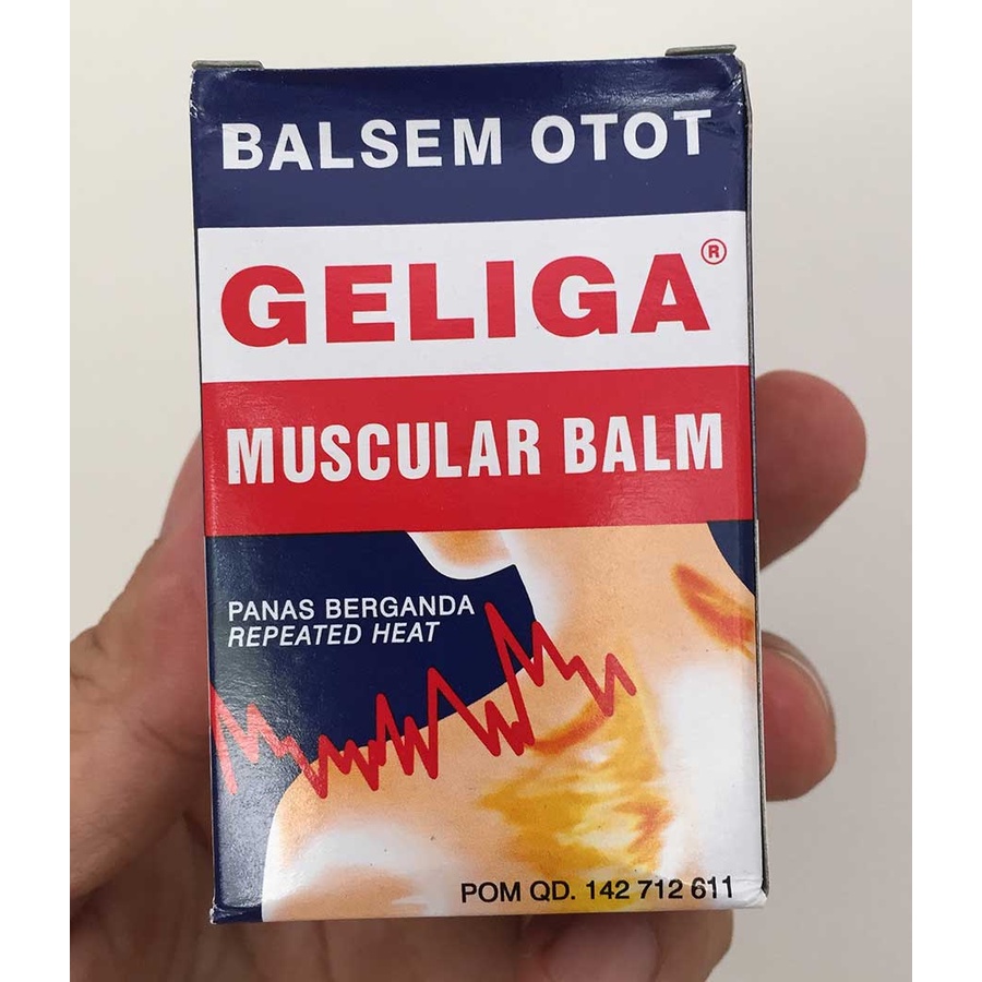 Dầu Cù Là Lửa Geliga Muscular Balm Indonesia 40g