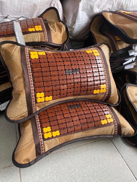 Gối trúc mây siêu thoáng, siêu mát (kèm ruột gối)