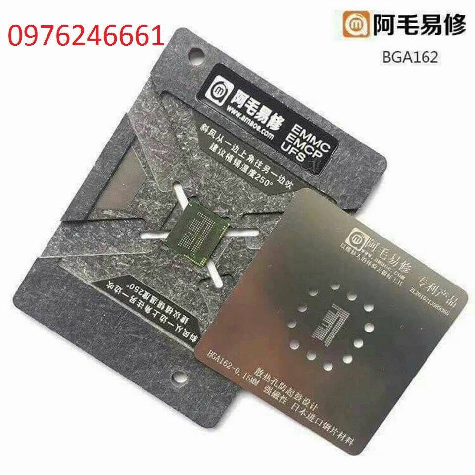 Bộ khuôn vỉ EMMC làm chân ổ cứng Android chính hãng Amaoe
