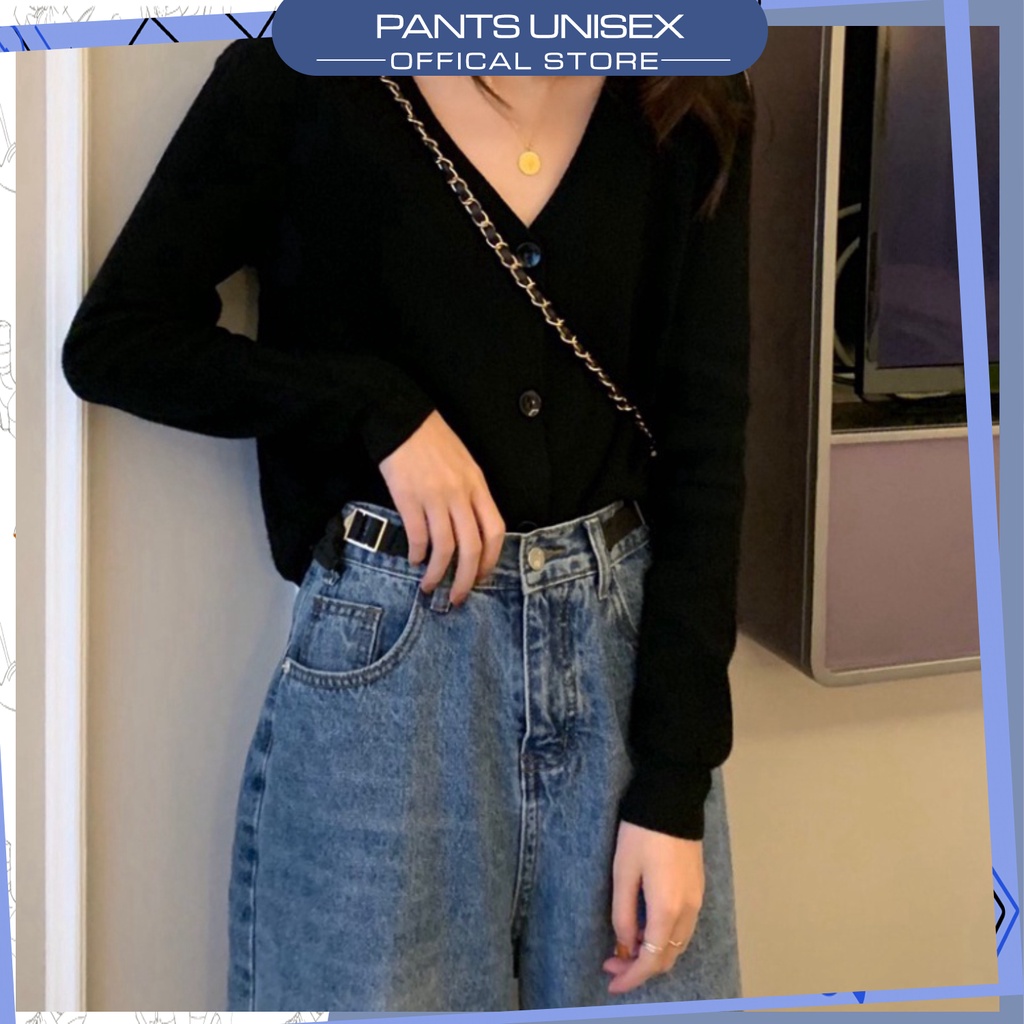 ⚡[ RẺ VÔ ĐỊCH ] Áo cardigan tay dài cổ chữ V thời trang Hàn Quốc cho nữ 1HIT_Unisex Pantsunisex | BigBuy360 - bigbuy360.vn