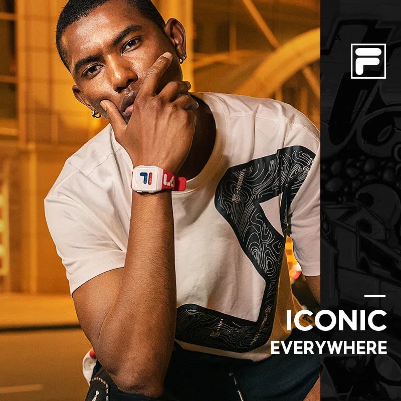 FILA Đồng Hồ LED HT3 25 Regions Time Phong Cách Hàn Quốc Dành Cho Nam Và Nữ