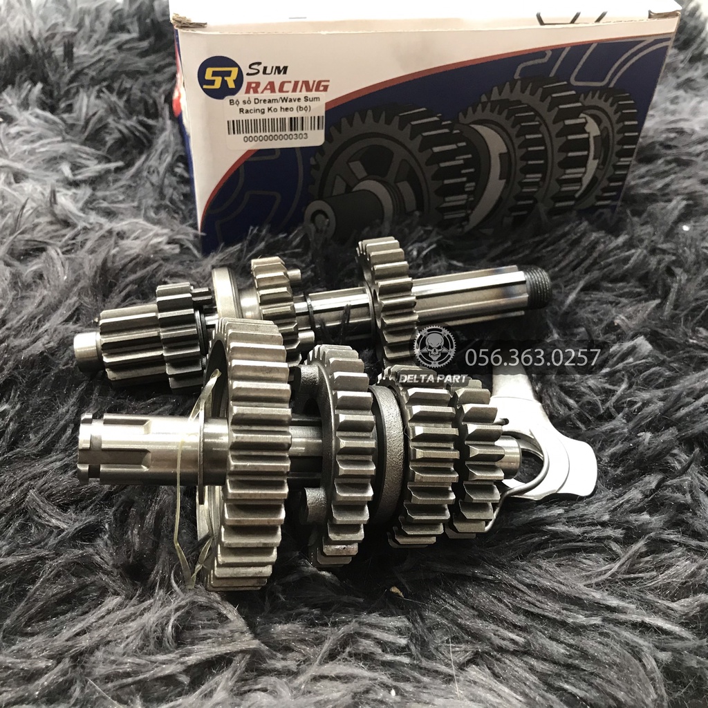 Bộ số đấu Dream / Wave chính hãng Sum Racing + nhông dò đạp