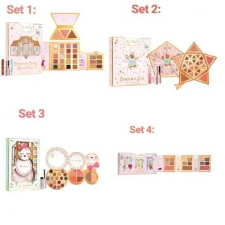 Set Trang điểm Too Faced: Cookie House Party, Christmas Star, Too Faced Let It Snow Girl, Too Faced Gingerbread Lane