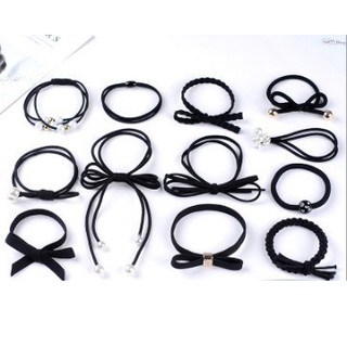 Hôp 12 Thun Cột Tóc Kiểu Hàn Quốc Cực Xinh