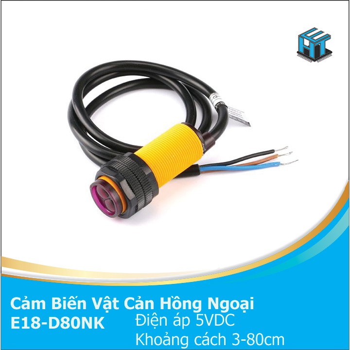 Cảm Biến Vật Cản Hồng Ngoại E18-D80NK [HTE Quy Nhơn CN2]