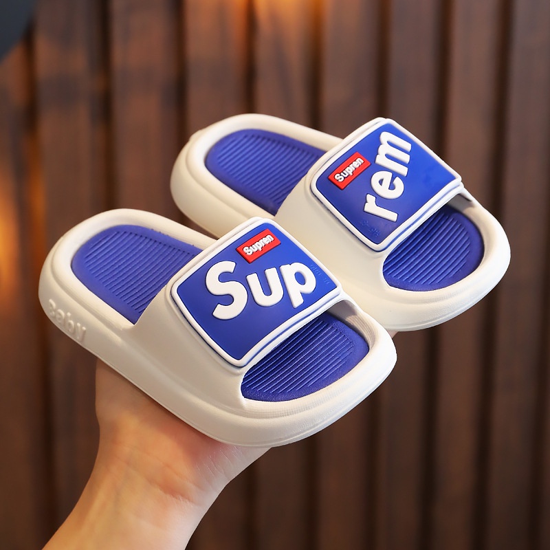 Dép Quai Ngang Đế Dày Thoáng Khí Thời Trang Cho Bé Trai Gái