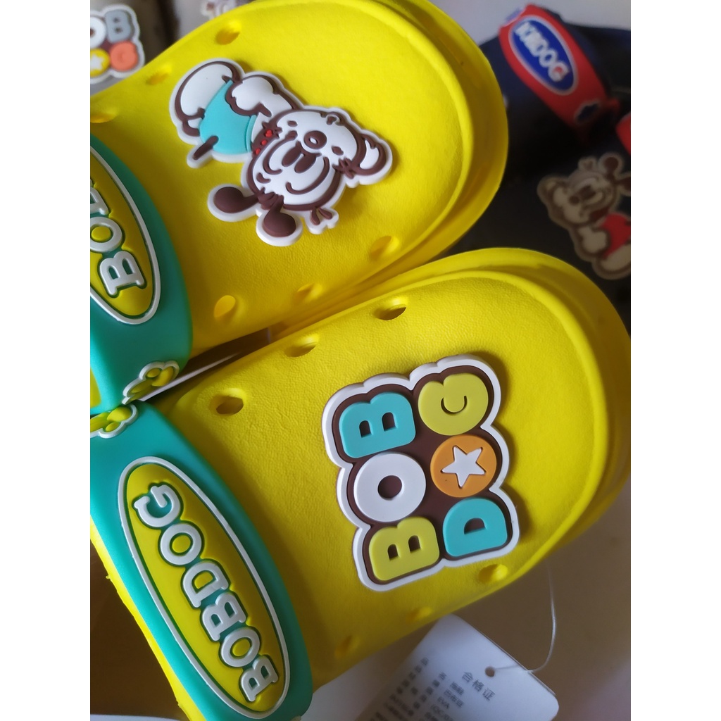 Dép sục Bobdog 3 màu cho bé