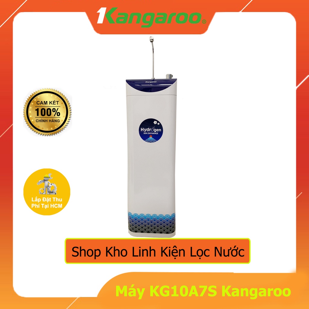 Máy lọc nước Kangaroo Hydrogen KG10A7S Slim nóng lạnh