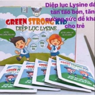 Diệp lục kid (diệp lục lysine) tăng cân, tăng sức đề kháng, giảm táo bón