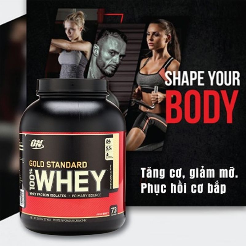 100% Whey Gold Standard 5lbs (2.3kg)
