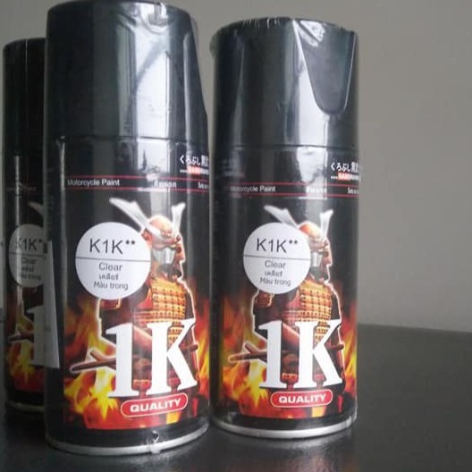 Sơn xịt SAMURAI Phủ Bóng - K1K (không màu) (300ml)