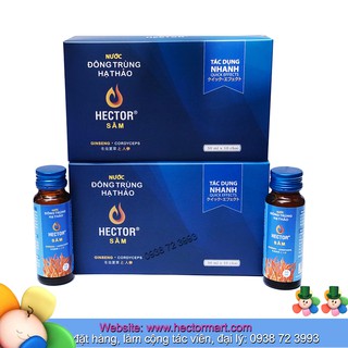 Nước Uống Đông Trùng Hạ Thảo Hector Sâm Combo 20 chai