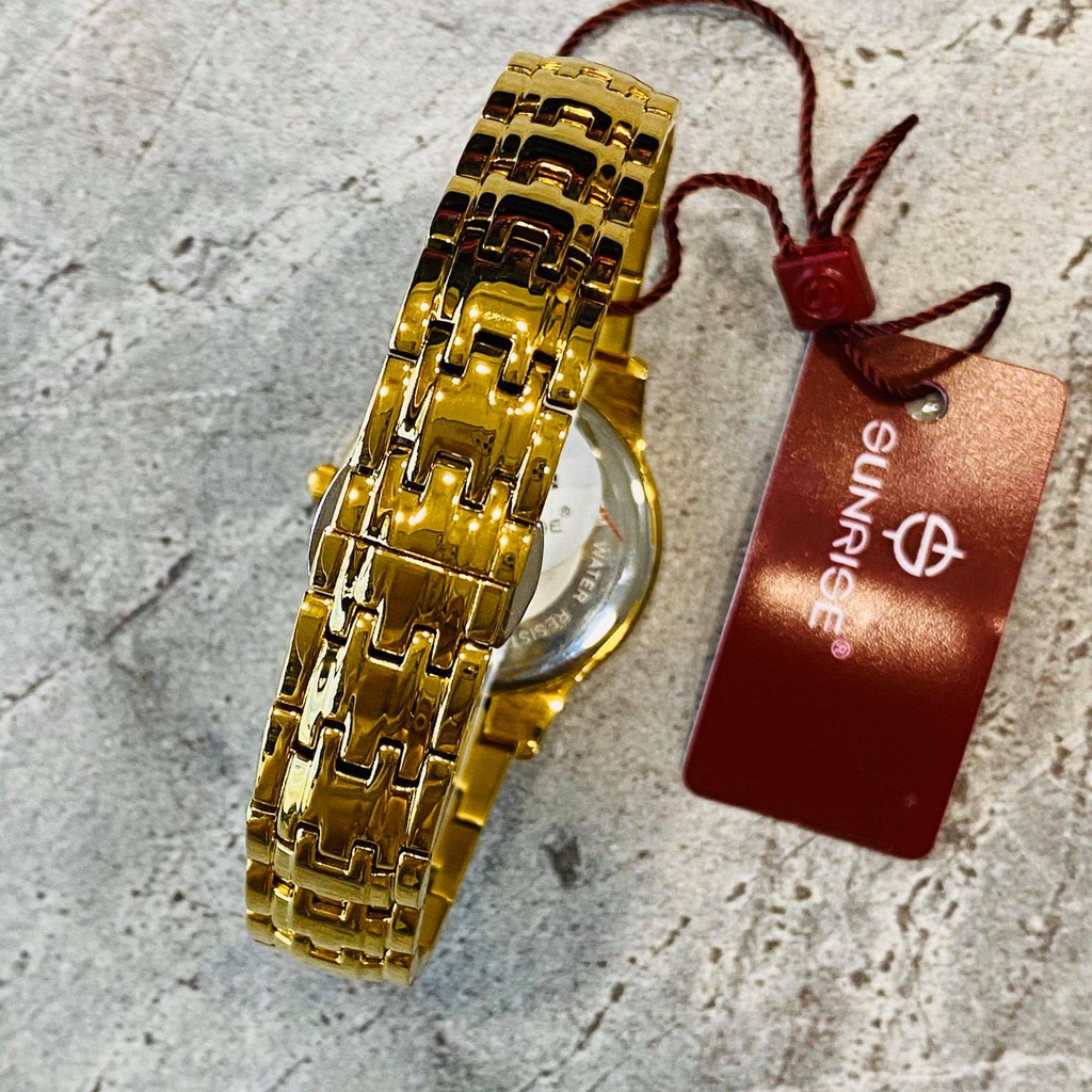 Đồng hồ Sunrise nữ chính hãng Nhật Bản L9804.AA.G.V - kính saphire chống trầy - bảo