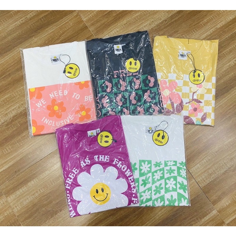 ÁO THUN XUẤT HÀN SMILE HOA