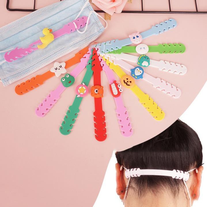 Dây Đeo Khẩu Trang SOLANO Quai Đeo Khẩu Trang Hoạt Hình Tai Giả Chống Đau Tai Cho Bé FA-001223