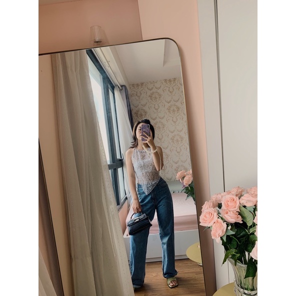 Yếm hoạ tiết hoa nhí