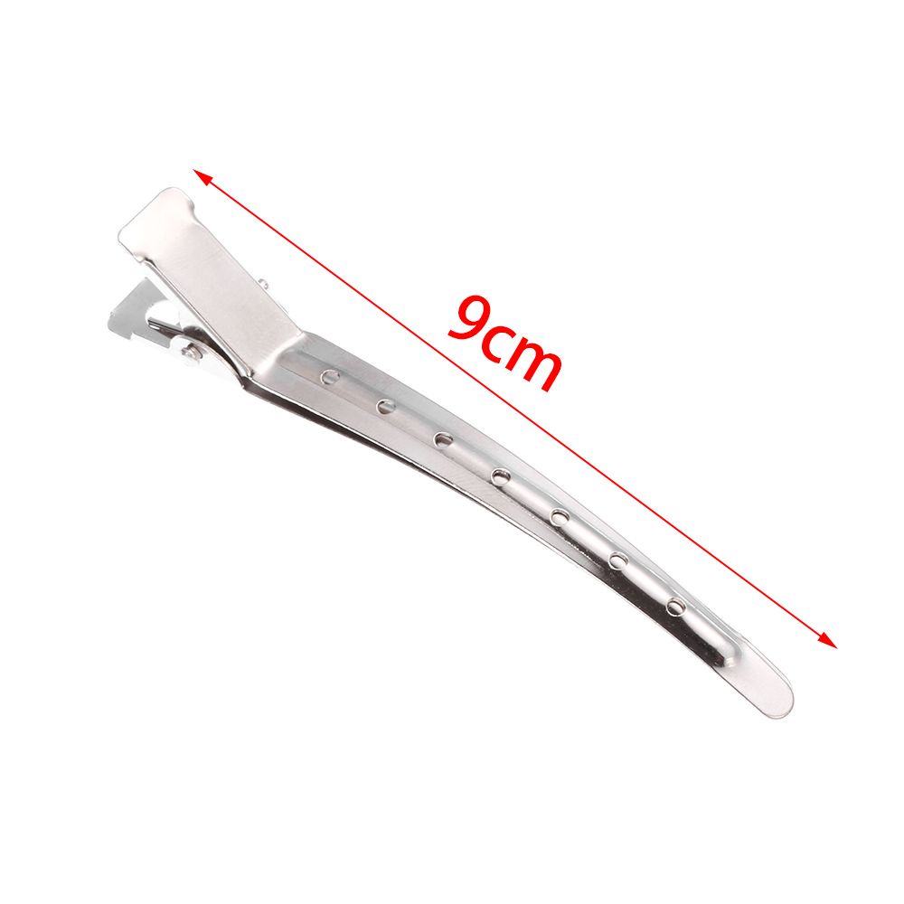 [Hàng mới về] Set 12 kẹp tóc mỏ vịt bằng thép không gỉ chuyên dụng cho salon và tại nhà